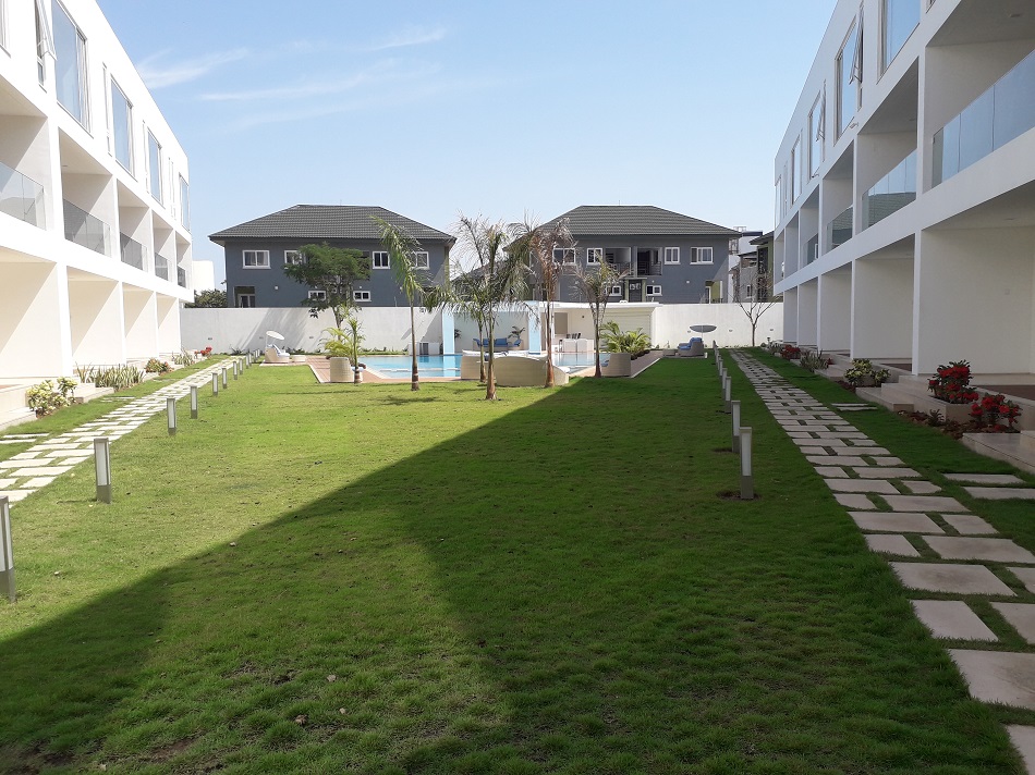 Unfurnished 3 bedroom apartment at Cantonments